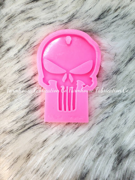Police Skull Mold / Key Chain Silicone Mold / Skull Resin Mold / Resin Mold / Silicone Mold / Epoxy Mold