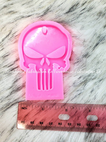 Police Skull Mold / Key Chain Silicone Mold / Skull Resin Mold / Resin Mold / Silicone Mold / Epoxy Mold