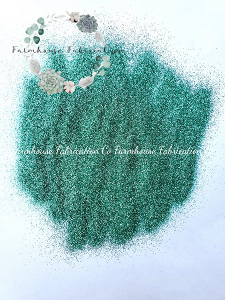 "Aqua Mint" 1/128 cut Polyester Glitter / Tumbler Glitter / Ultra Fine Glitter / Teal Glitter