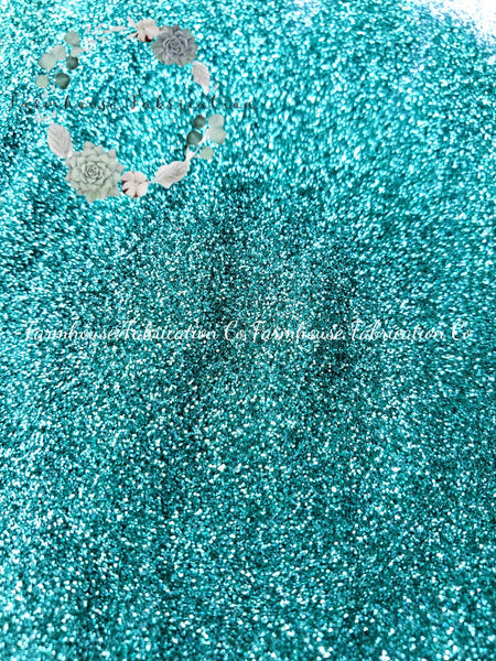 "Aqua Mint" 1/128 cut Polyester Glitter / Tumbler Glitter / Ultra Fine Glitter / Teal Glitter