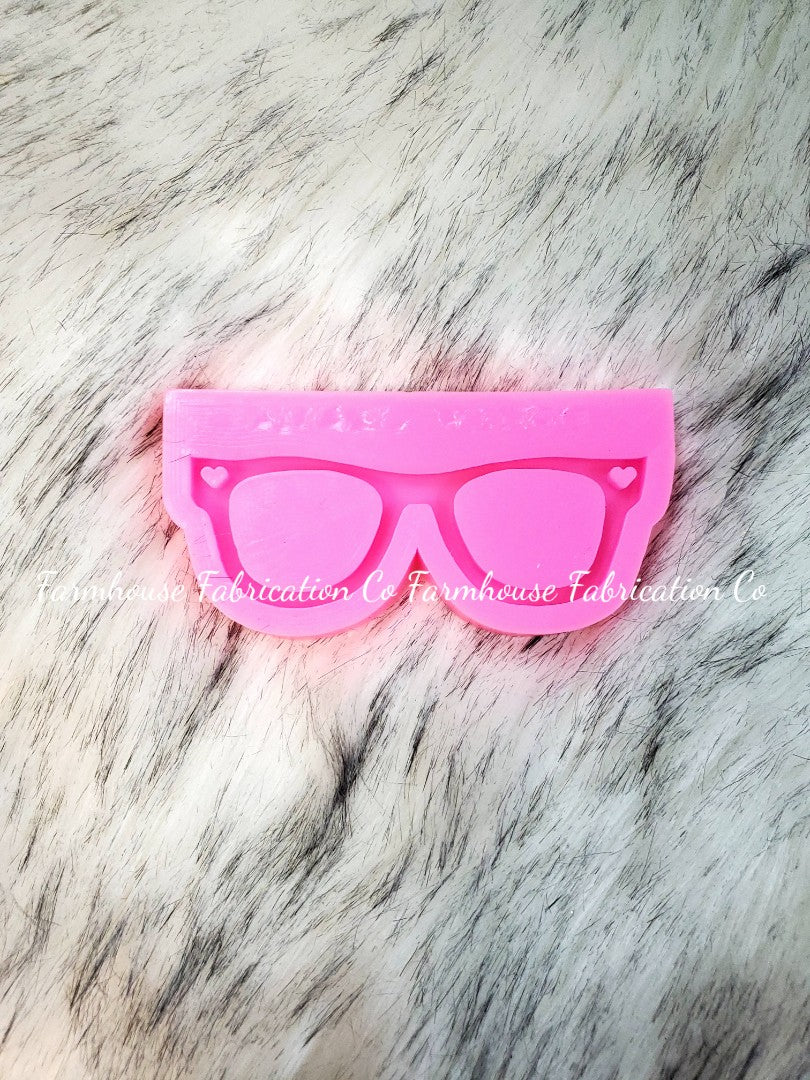 Sunglasses Keychain Silicone Mold / Resin Mold