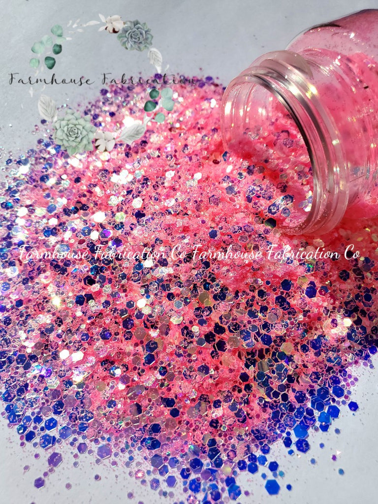 Sugarplum / Chunky Glitter / Pink Chunky Glitter / Chunky Mix Glitte –  Farmhouse Fabrication