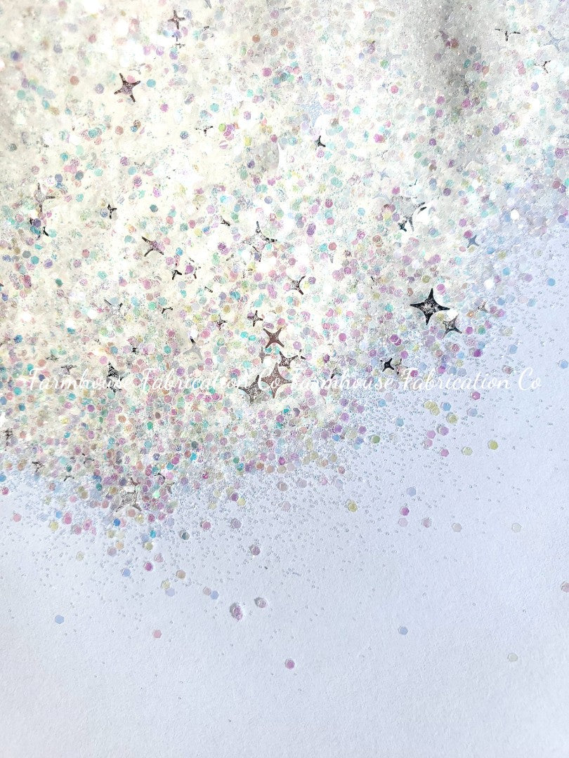 "Baby's Breath" / Chunky Glitter / White Opal Glitter / Star Glitter / Shape Glitter / Tumbler Glitter