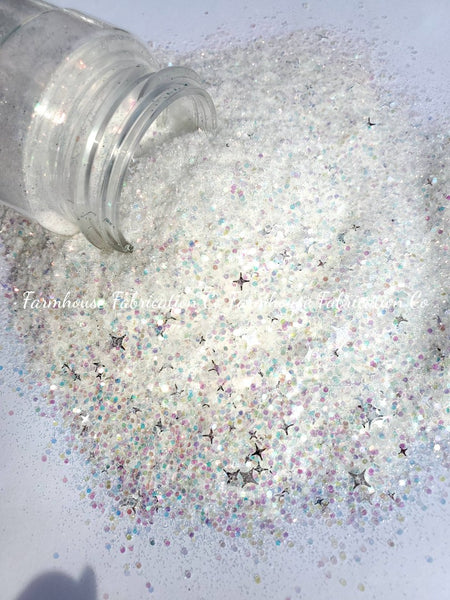 "Baby's Breath" / Chunky Glitter / White Opal Glitter / Star Glitter / Shape Glitter / Tumbler Glitter